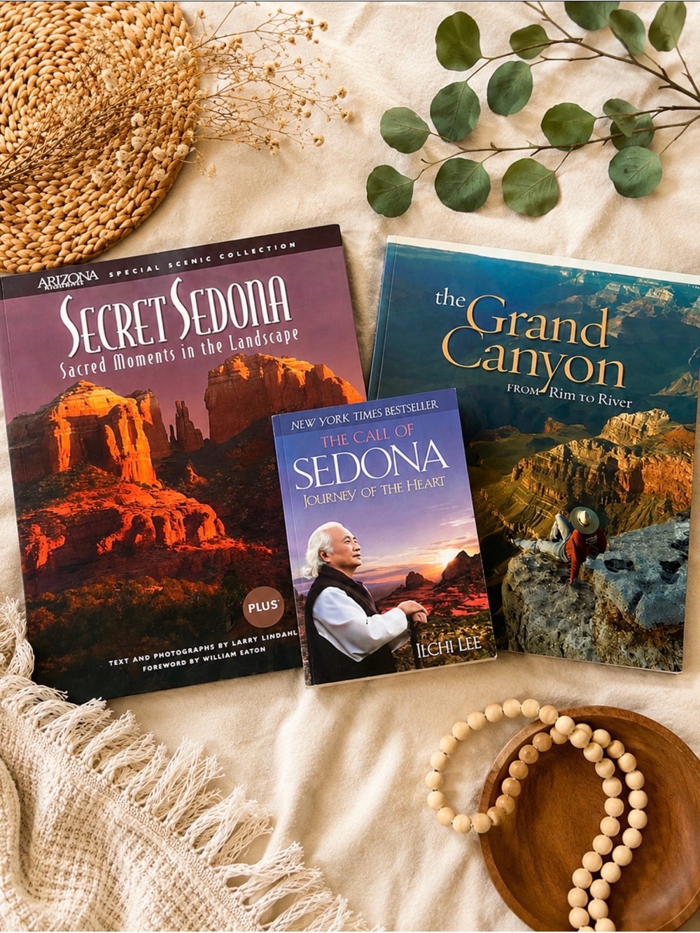 Arizona Coffee Table Book Lot Grand Canyon & Sedona Travel Photography 3 Books